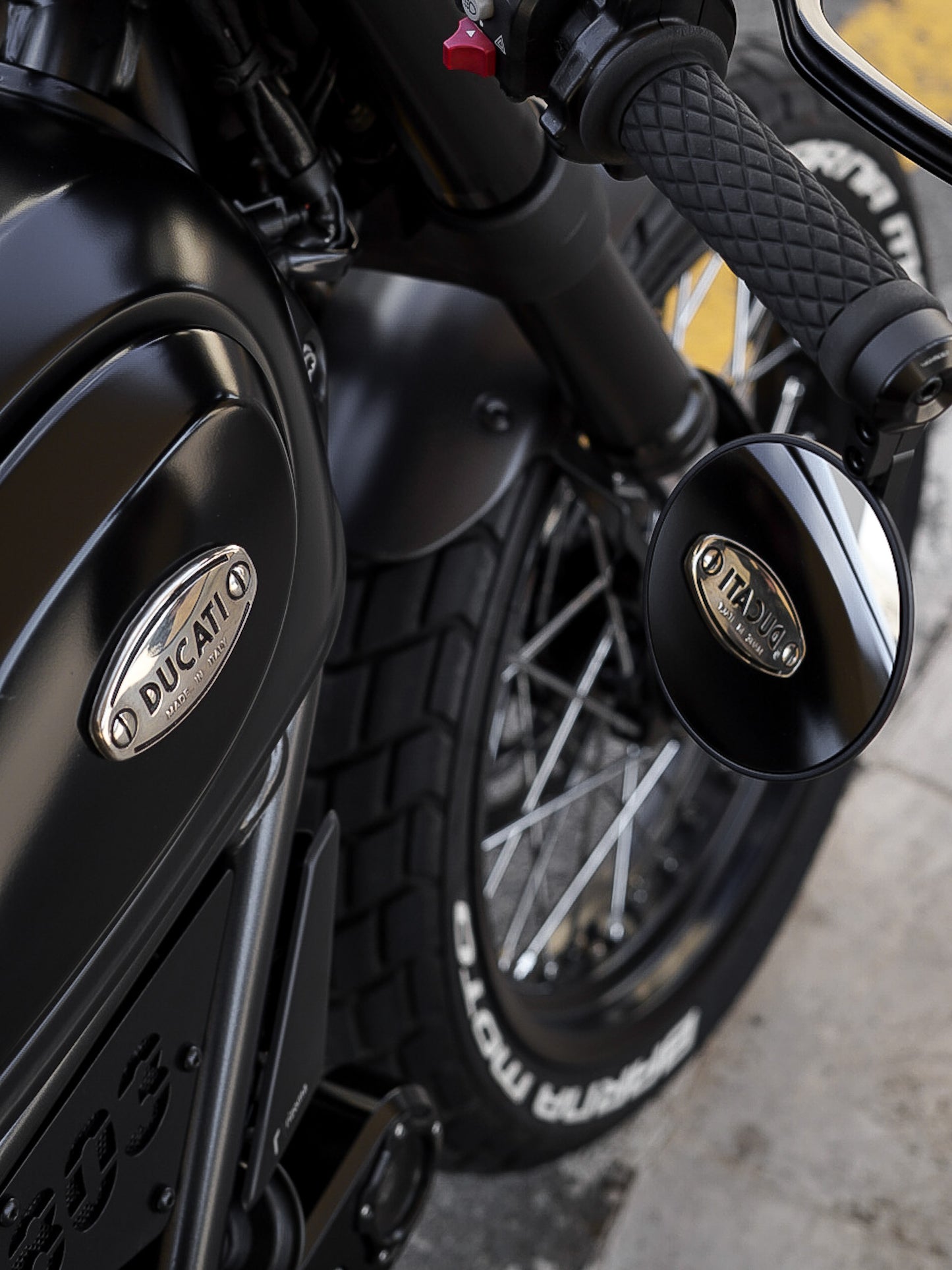 Ducati Cafe Racer Custom Built Show Bike