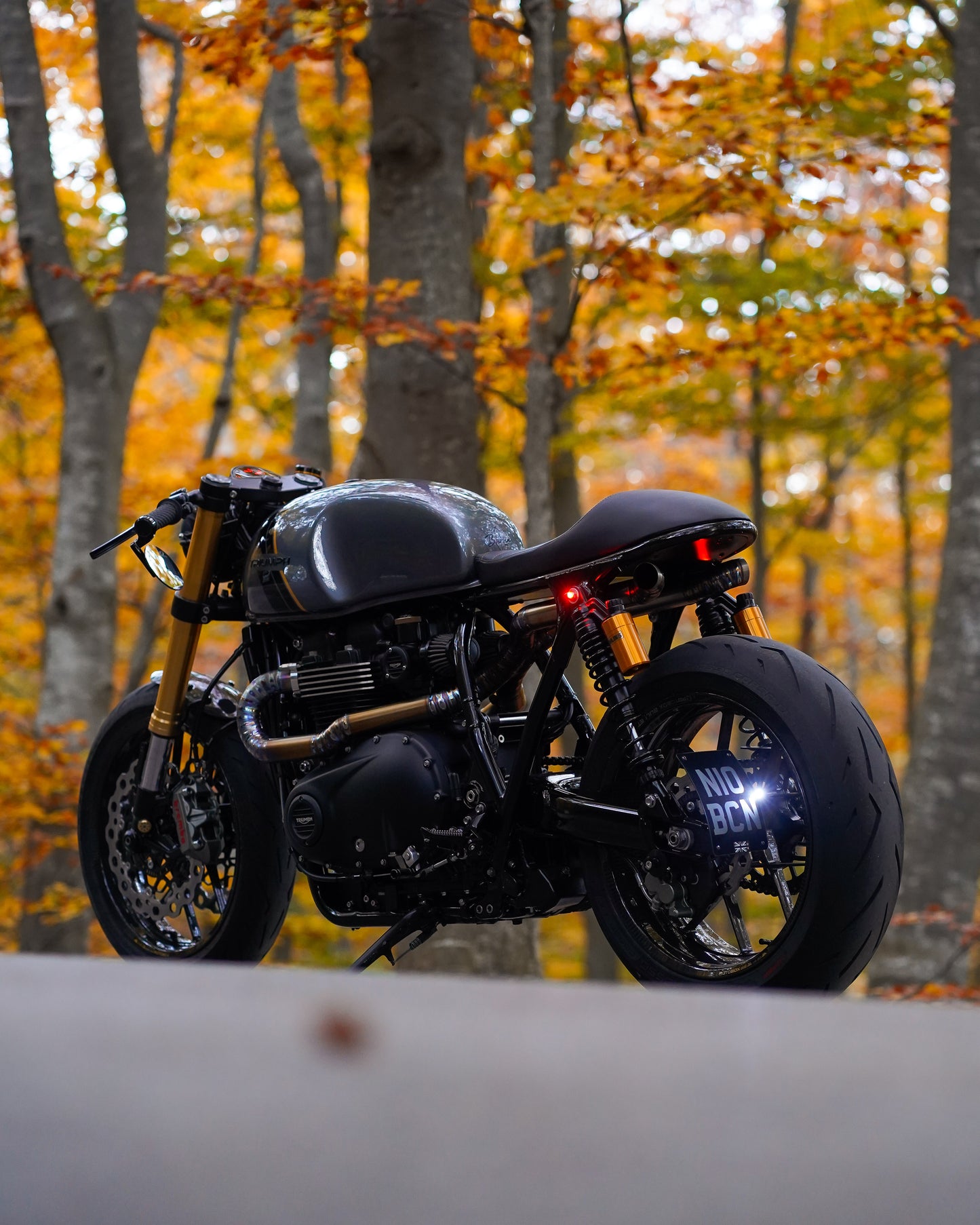 Barna Moto Triumph Thruxton R/RS / Speed Twin Side Mounted Number Plate