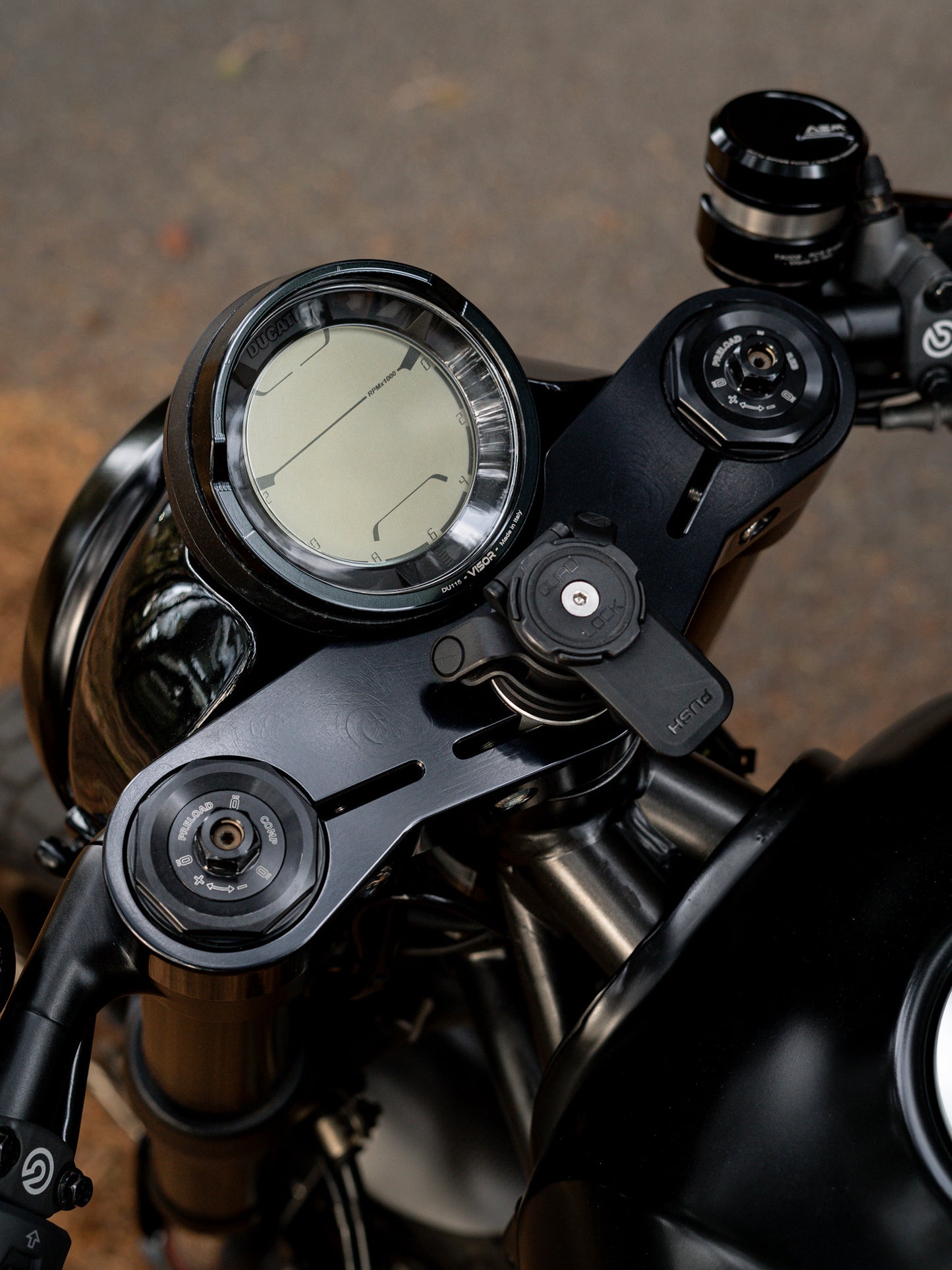 Barna Moto Ducati Scrambler 800 Top Triple Clamp Conversion Kit