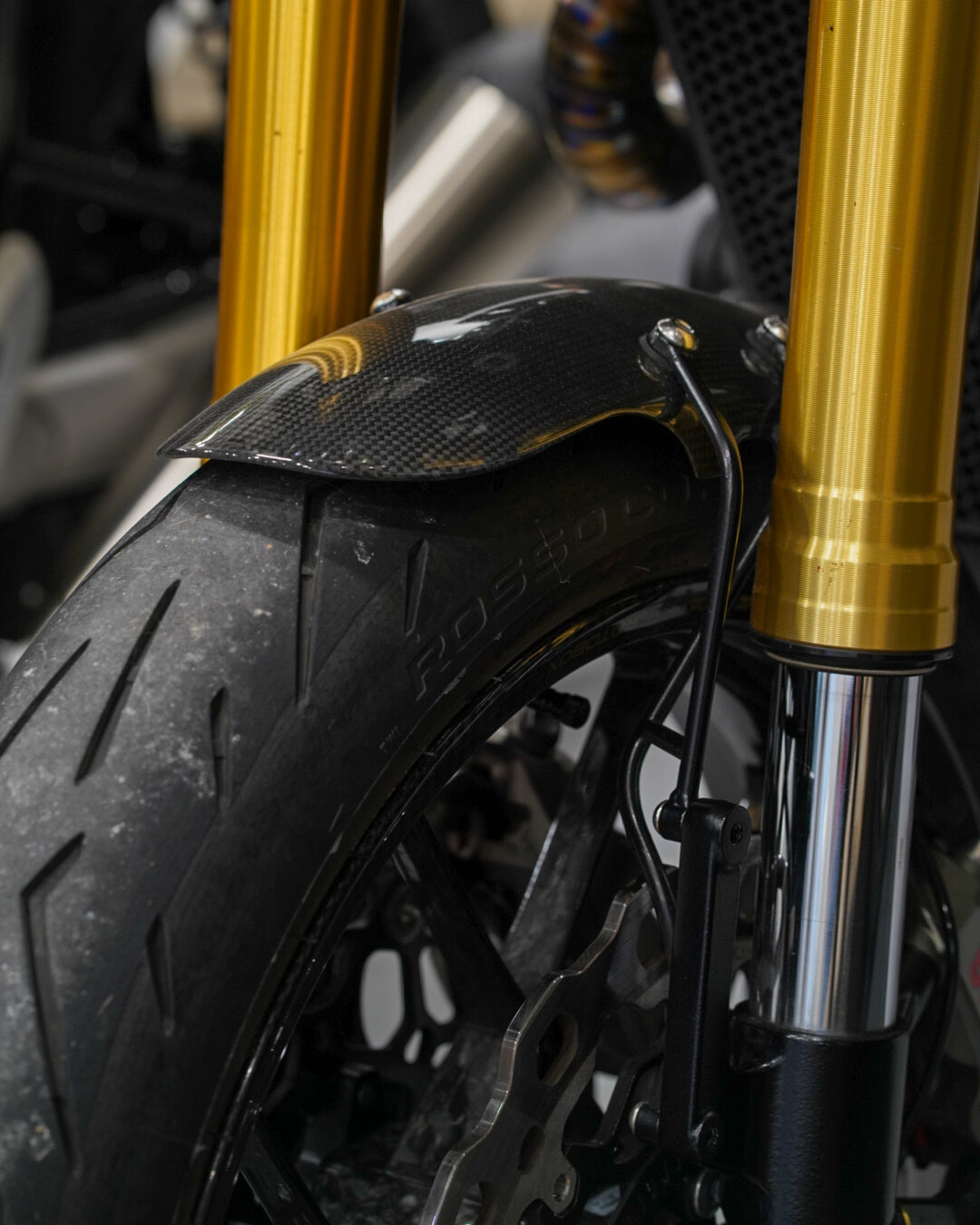 Barna Moto Triumph Thruxton R/RS Short Carbon Front Fender