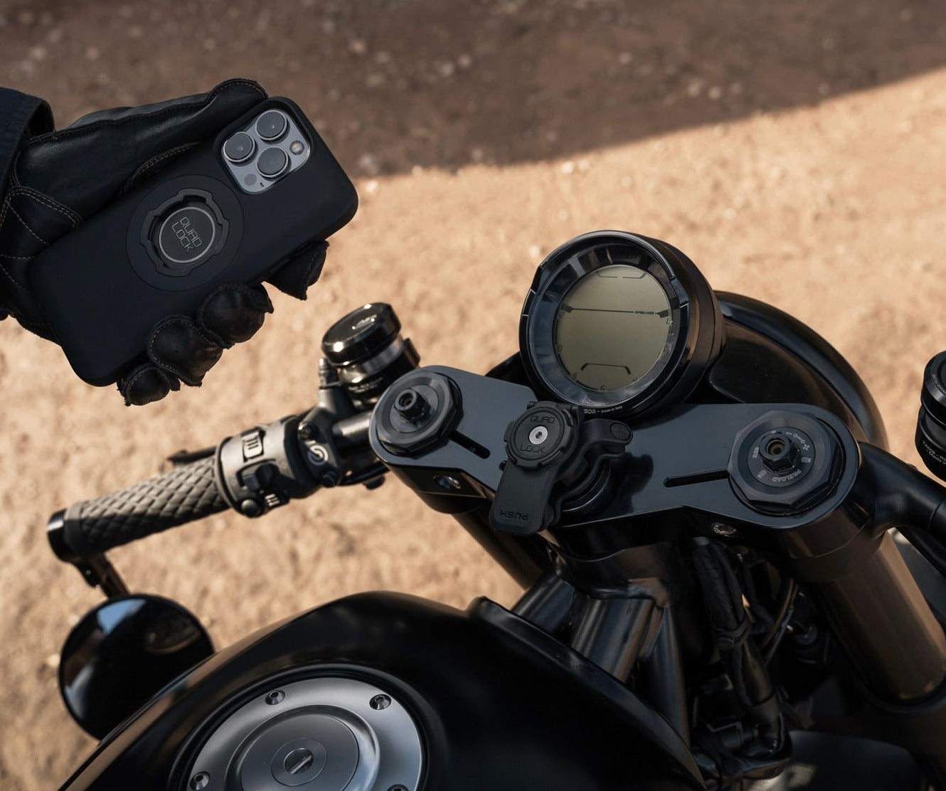 Barna Moto Ducati Quadlock Compatible* Tech Mount Kit
