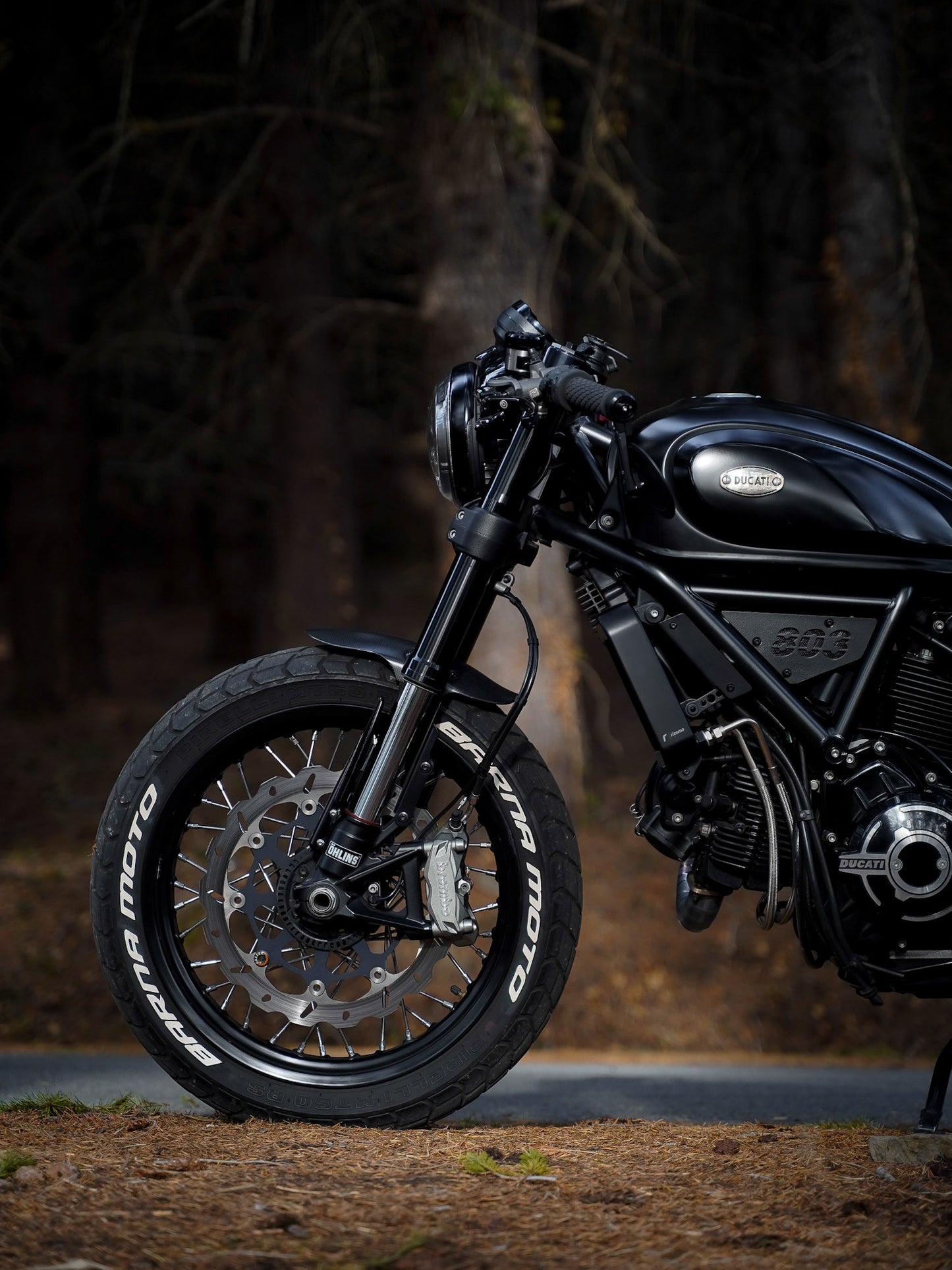 Barna Moto Ducati Scrambler 800 Top Triple Clamp Conversion Kit